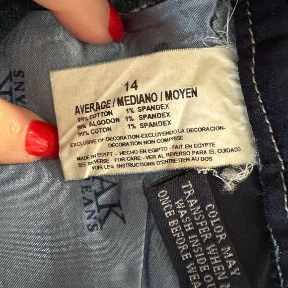 Anne Klein Jeans Straight Leg Size 14 - Picture 9 of 9